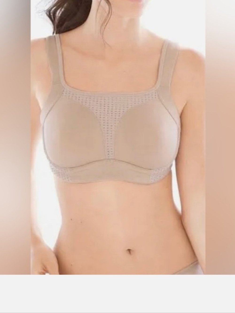 Somaspotr Everyday Comfort Full-Cup Bra in Taupe